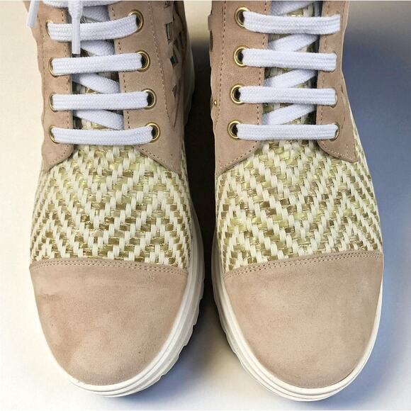 VALENTINA RANGONI Firenze Bree in Sand Shoes Sz 7.5 Rare Designer Boho Unique - Picture 4 of 16